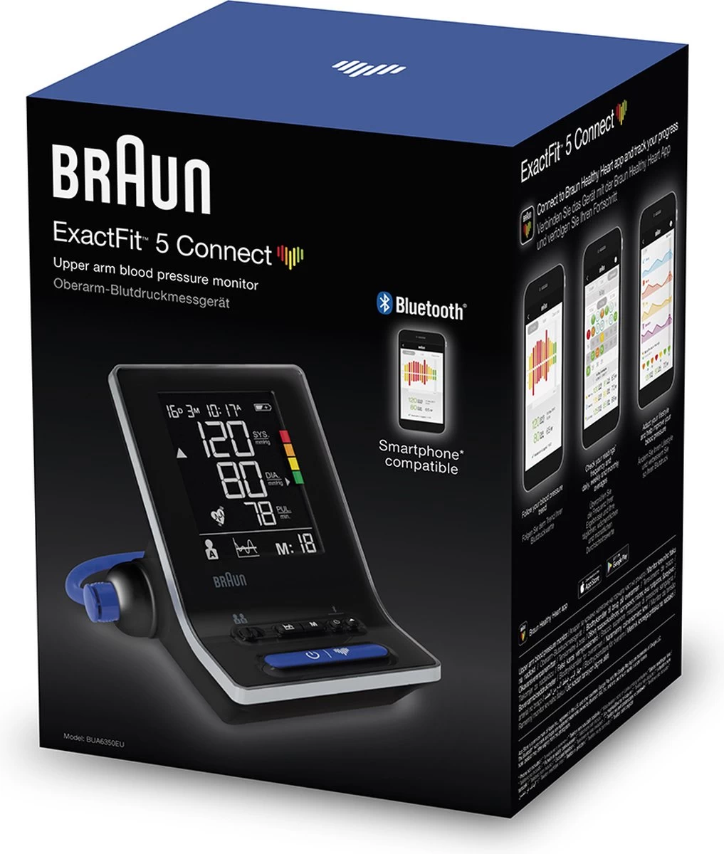 Braun BUA6350EU BUA6350EU Bloeddrukmeter Bovenarm - Afbeelding 2