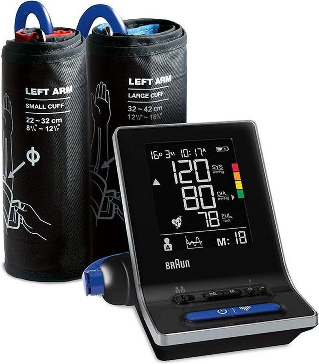 Braun BUA6350EU BUA6350EU Bloeddrukmeter Bovenarm