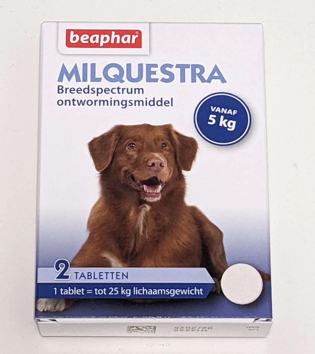 Beaphar Milquestra Ontworming Tabletten Hond 5-50kg 2 Tabletten - Afbeelding 9