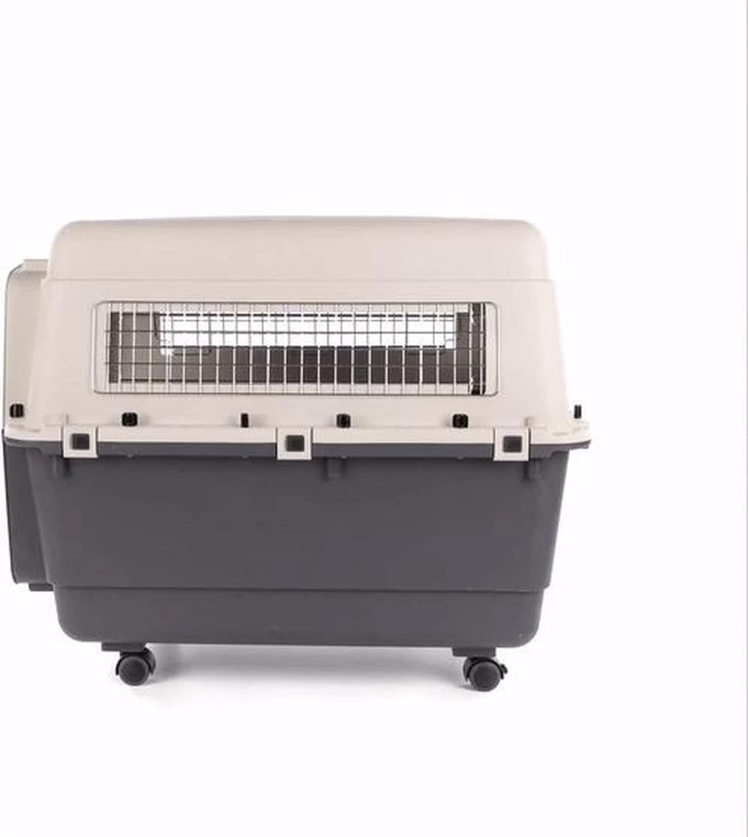 Flamingo - Hondentransportbox Nomad XL - Grijs - 90 X 60 X 74 Cm - Afbeelding 6