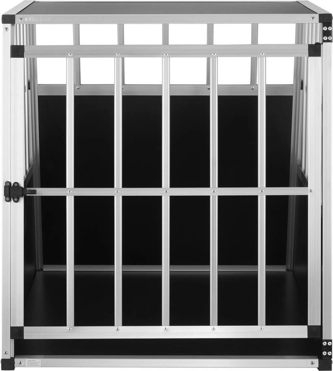 Cadoca Honden Transportbox L – Aluminium – 90x66x72cm Afsluitbaar - Afbeelding 3