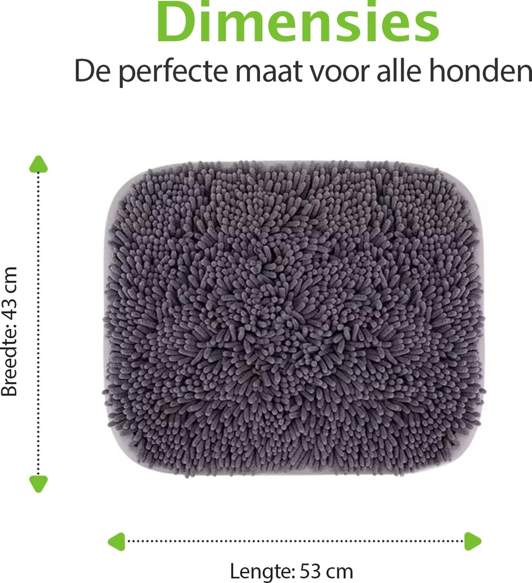 SNOOTS - Snuffelmat Hond - Snuffelmatten Voor Hond En Puppy - Honden Speelgoed Intelligentie - Agility Voor De Hond - Hondentraining - Denkspel Hond - Wasbaar Incl. Zuignappen - Afbeelding 3
