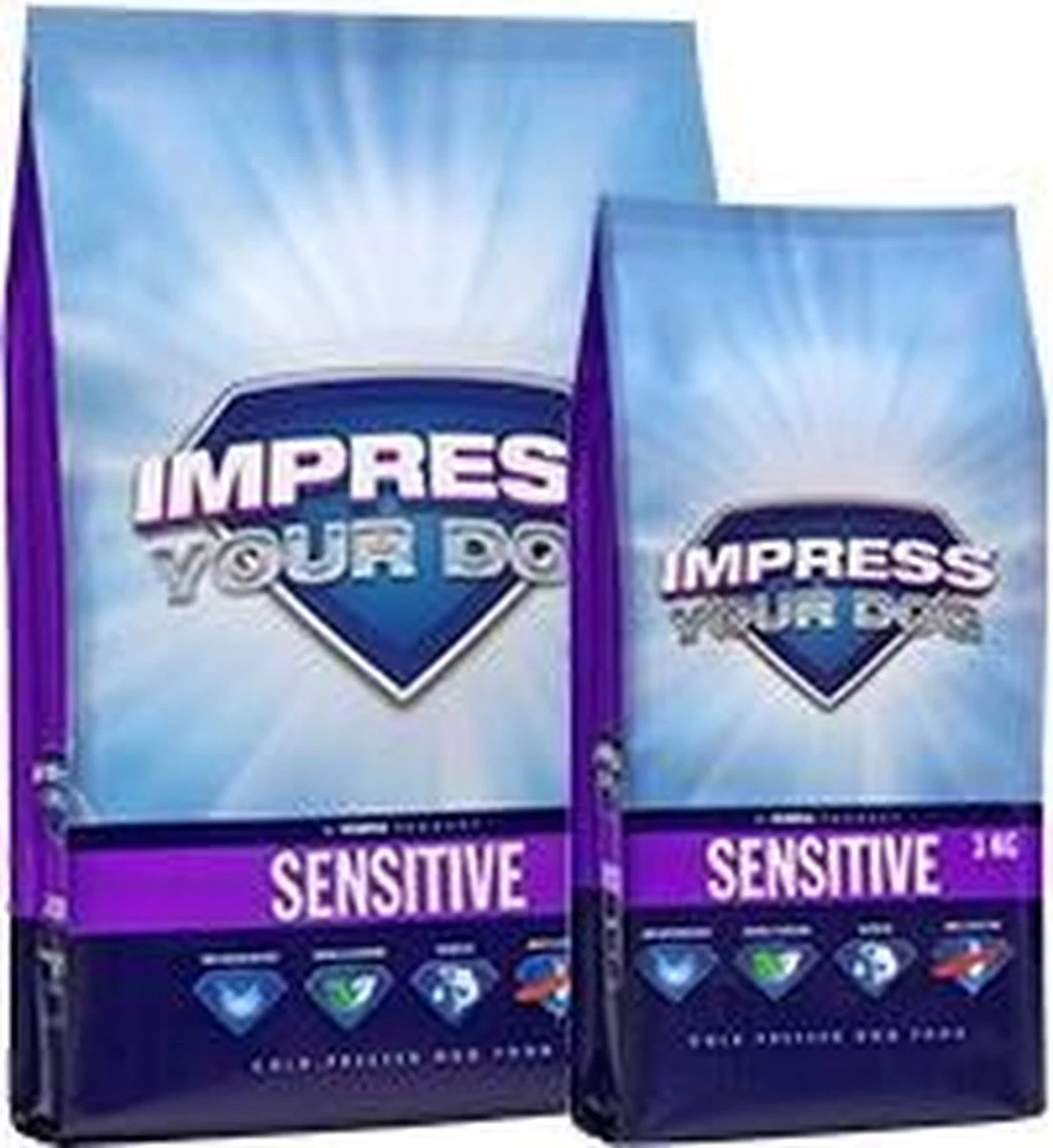 Impress Your Dog Sensitive Geperste Brok 12,5KG - Afbeelding 4