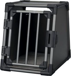 Trixie Vervoersbox Aluminium Grafiet - S 61X48X56 CM