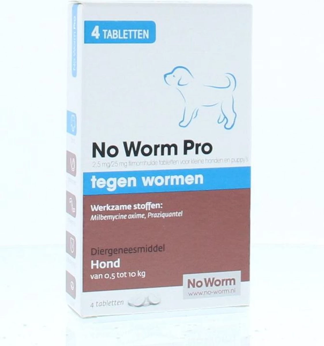 Emax Exil No Worm Pro - Kleine Hond - 4 Tabletten - Afbeelding 9