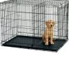 Topmast Bench Hondenbench Reisbench XL Met Tussenschot - Benchverkleiner - 107 X 69 X 76 CM - Puppy Training