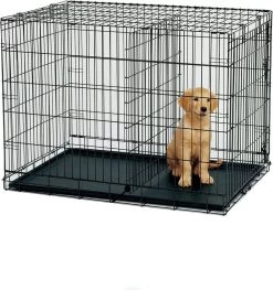 Topmast Bench Hondenbench Reisbench XL Met Tussenschot - Benchverkleiner - 107 X 69 X 76 CM - Puppy Training