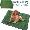 Merkloos Gtrise Hondentoilet Met 2 Matten - Out/Indoor - Zindelijkheidstraining Ebook - Dieren Wc