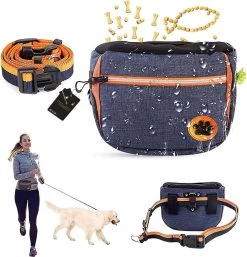 BOTC Hondentraining Traktatietas - Hondensnacktas - Hondensnacktas - Traktatiehouder Opslag Hondentrainingstas - Zwart