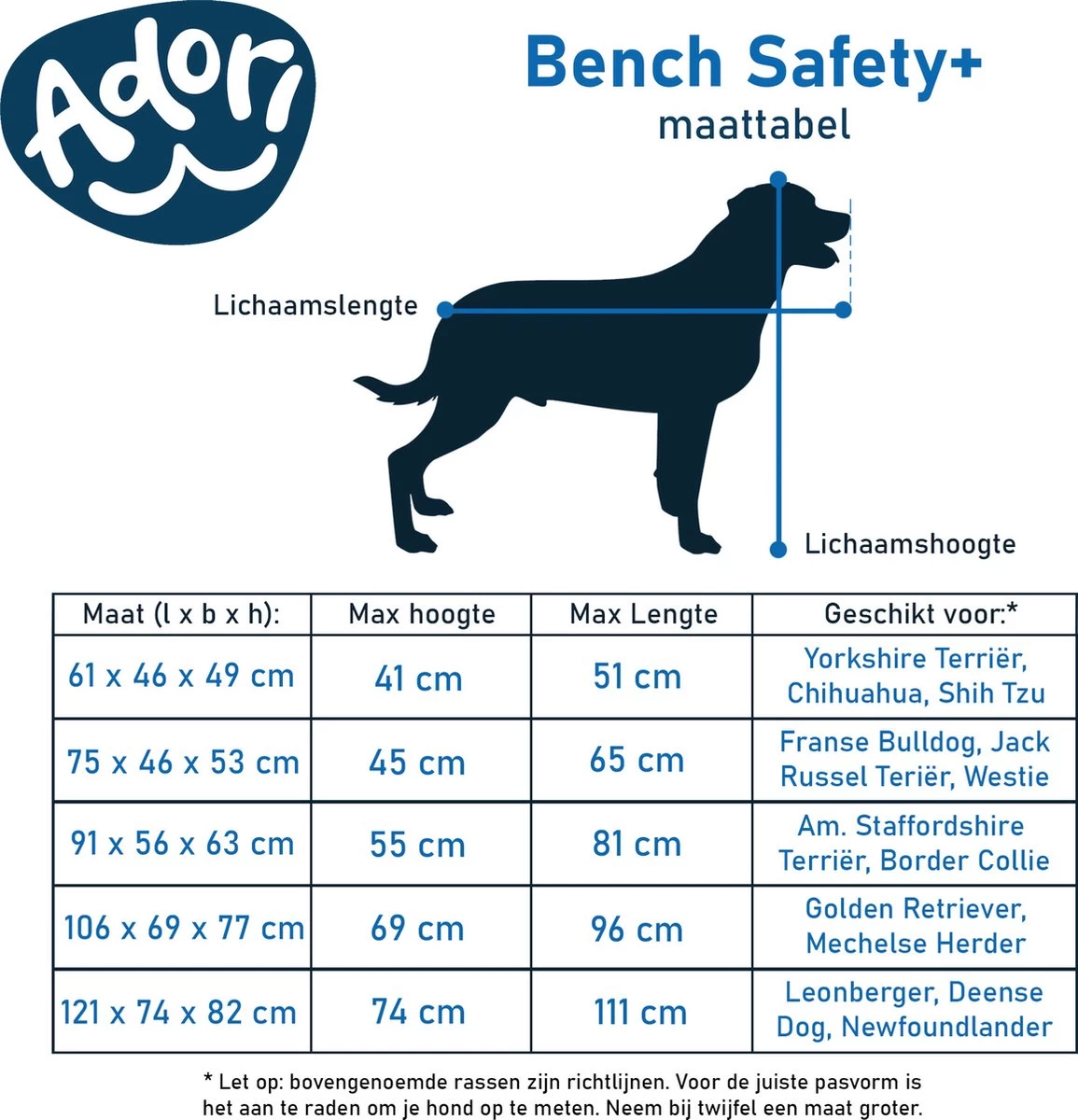 Adori Safety+ Bench Met 2 Deuren Grijs - Hondenbench - 75x46x53 Cm - Afbeelding 8