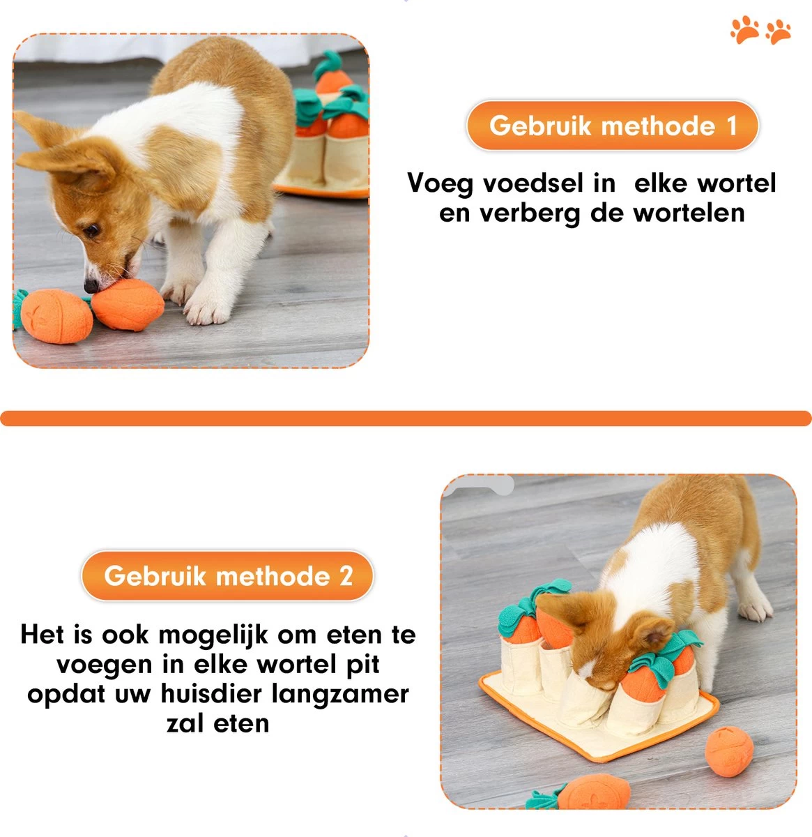 Premium Snuffelmat Voor Hond En Kat - Intelligentie Speelgoed - Snuffel Mat Puppy - IQ Hondenspeeltjes - Educatieve Training Huisdier - Snuffeltrainer Hondenpuzzel - Educatief Speelgoed - Vetalo - Afbeelding 7