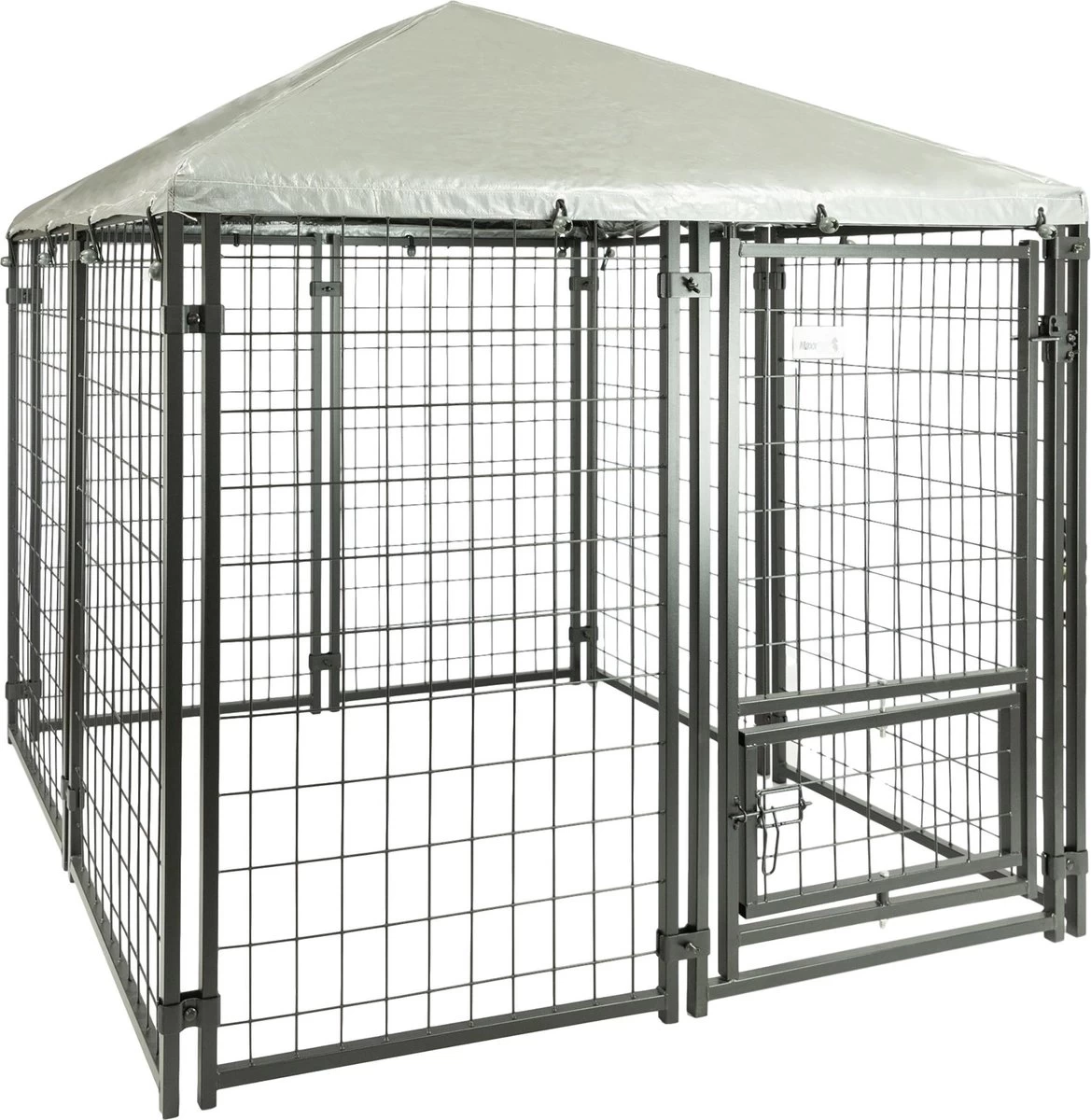 MaxxPet Hondenkennel - Hondenkennel Met Afneembaar Dak - Geschikt Voor Buiten En Binnen - 142 X 142 X 153 Cm