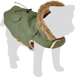 Flamingo - Hondenjas Lennox - Groen - 50 - 56 Cm X 30 Cm