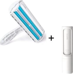 Merkloos Huisdierhaar Verwijderaar Met Kledingborstel - Pluizen En Haren Verwijderaar - Kleding Borstel & Roller - Hondenhaar En Kattenhaar - Pluizenverwijderaar