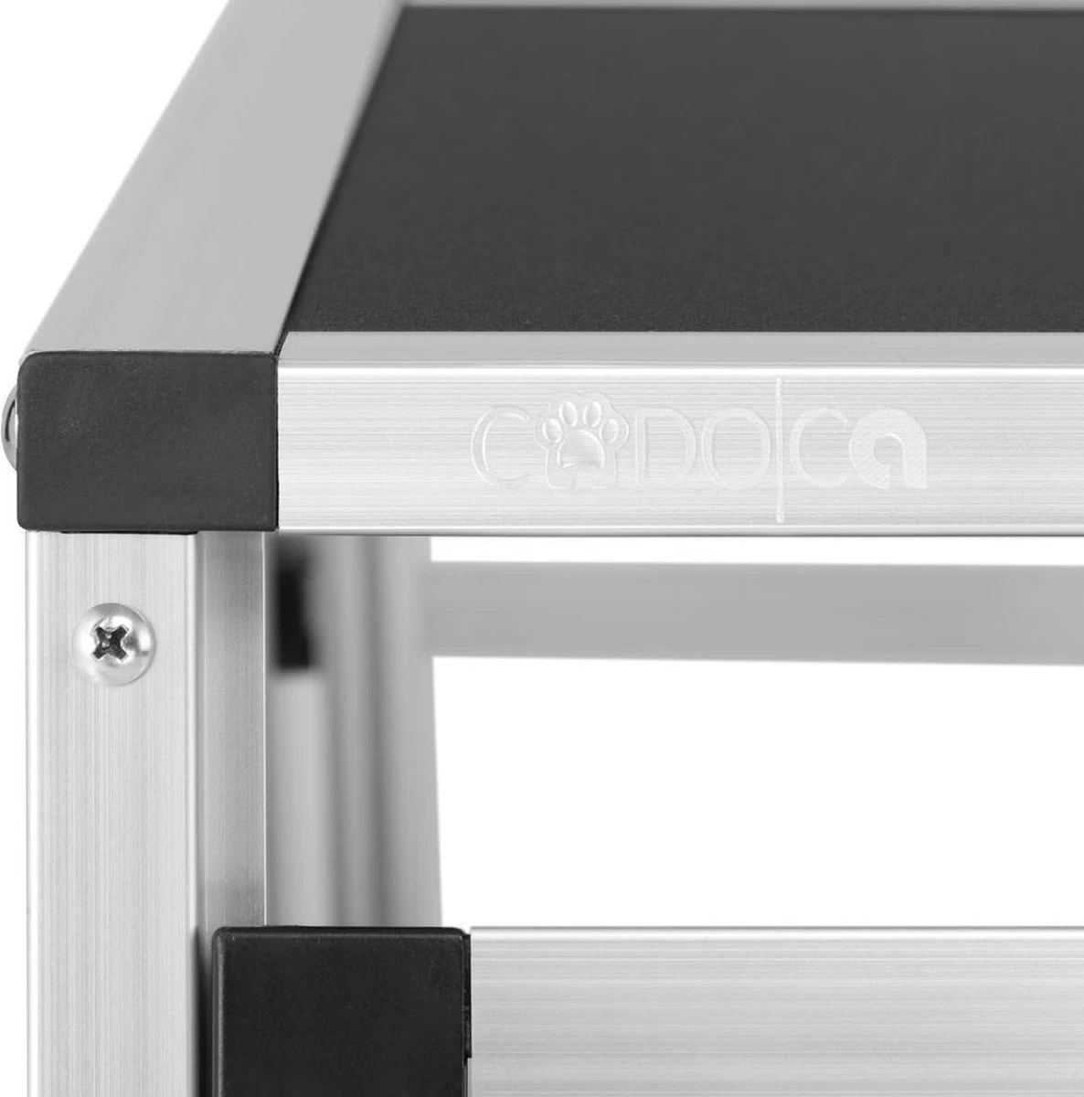 Cadoca Honden Transportbox L – Aluminium – 90x66x72cm Afsluitbaar - Afbeelding 10