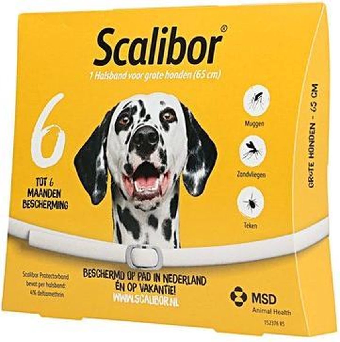 MSD Intervet Tekenband Scalibor Grote Rassen - Large (65 Cm) - Afbeelding 6
