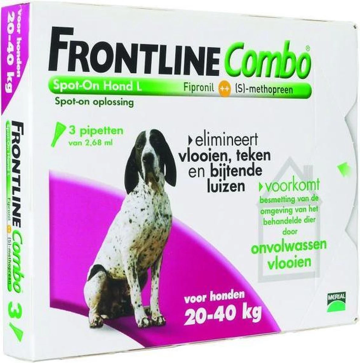Frontline Combo - L: Van 20 Tot 40 Kg - Anti Vlooienmiddel En Tekenmiddel - Hond - 3 Pipetten - Afbeelding 16