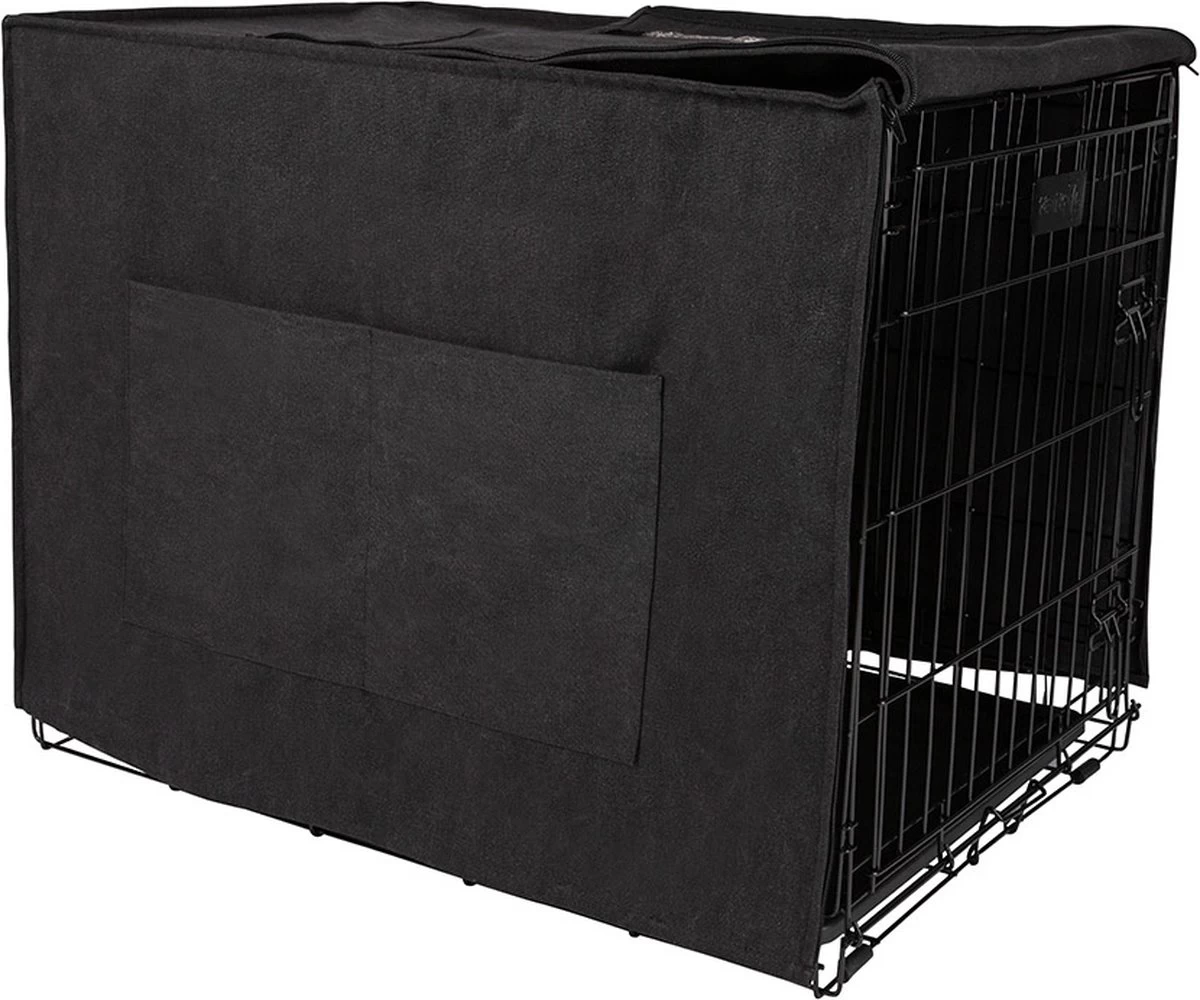 District 70 CRATE Cover - Stijlvolle Benchhoes - Canvas & Katoen - Verkrijgbaar In 5 Maten - Donkergrijs & Zand - Maat: XL - 110 X 73 X 76 Cm, Kleur: Zand - Afbeelding 13