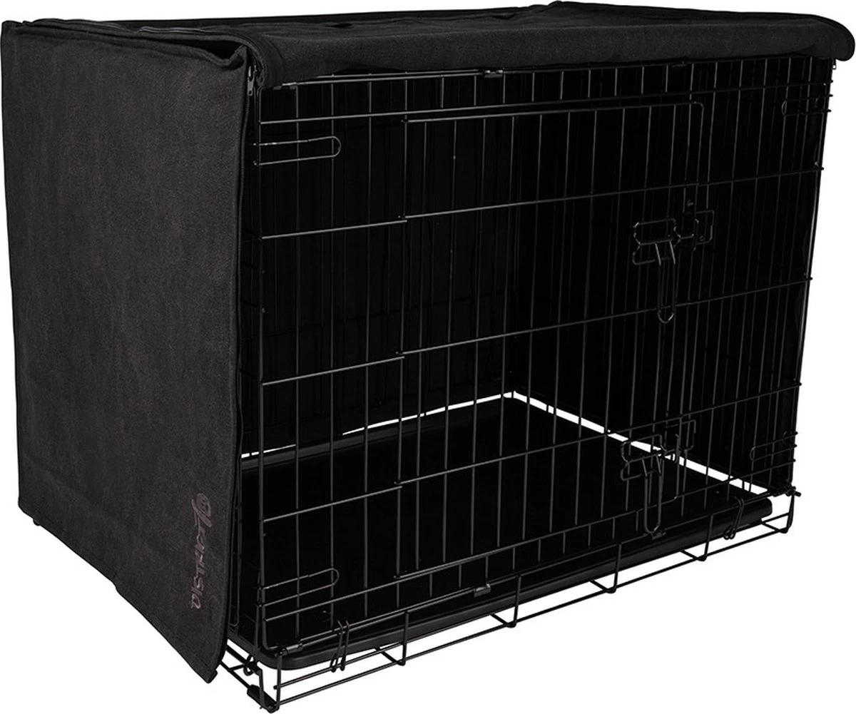 District 70 CRATE Cover - Stijlvolle Benchhoes - Canvas & Katoen - Verkrijgbaar In 5 Maten - Donkergrijs & Zand - Maat: L - 94 X 63 X 66 Cm, Kleur: Zand - Afbeelding 7