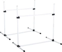 Agility Voor De Hond - Horde - Twee Hordes - Horde Set - Tot 95 Cm - Honden Behendigheidsset - Horde - Agility Voor De Hond