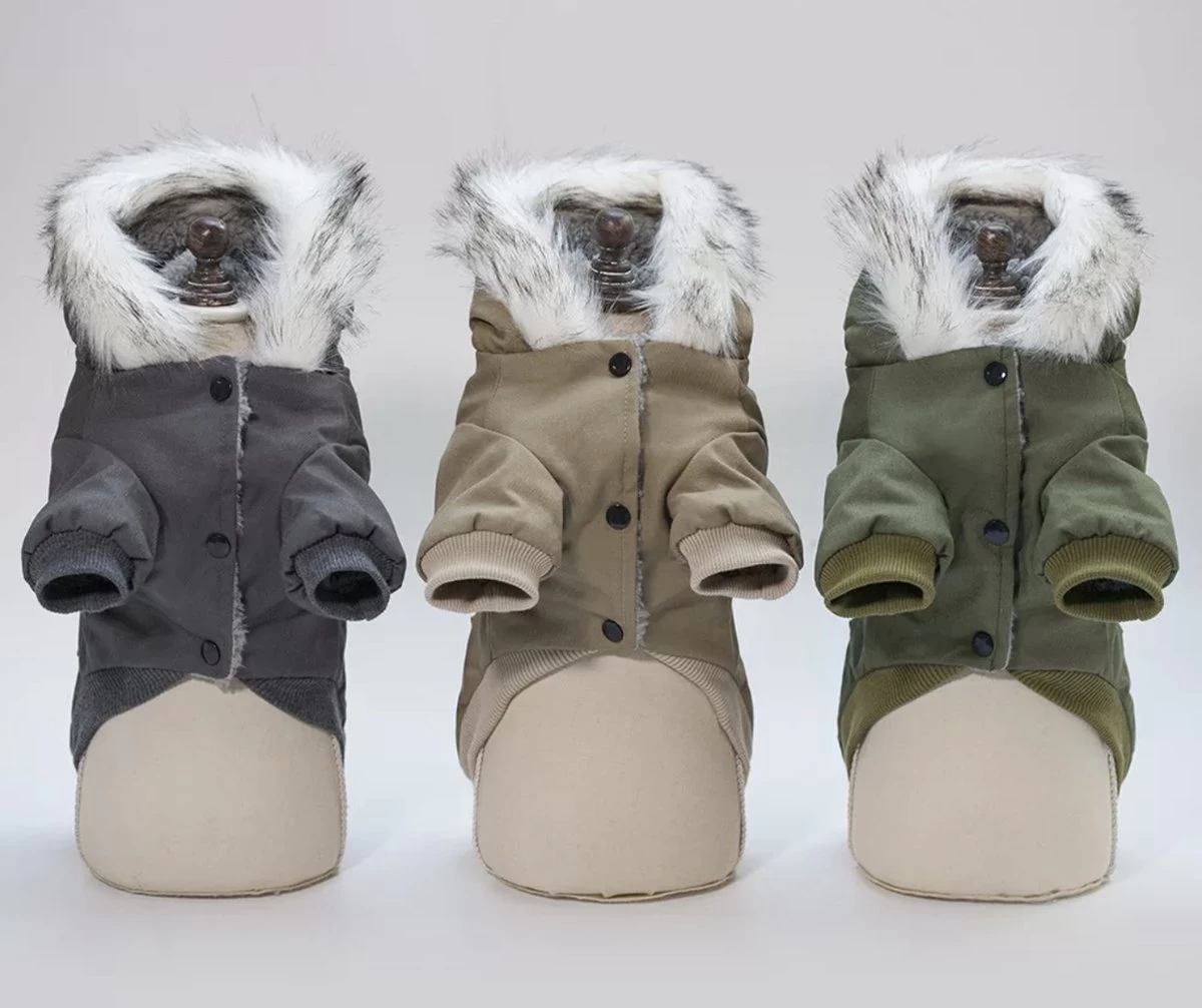 Db Hondenjas - Hondenkleding - Winterjas Hond - Gevoerd - Jassen - Winterkleding - Hondentrui - Hond - Groen - Afbeelding 4