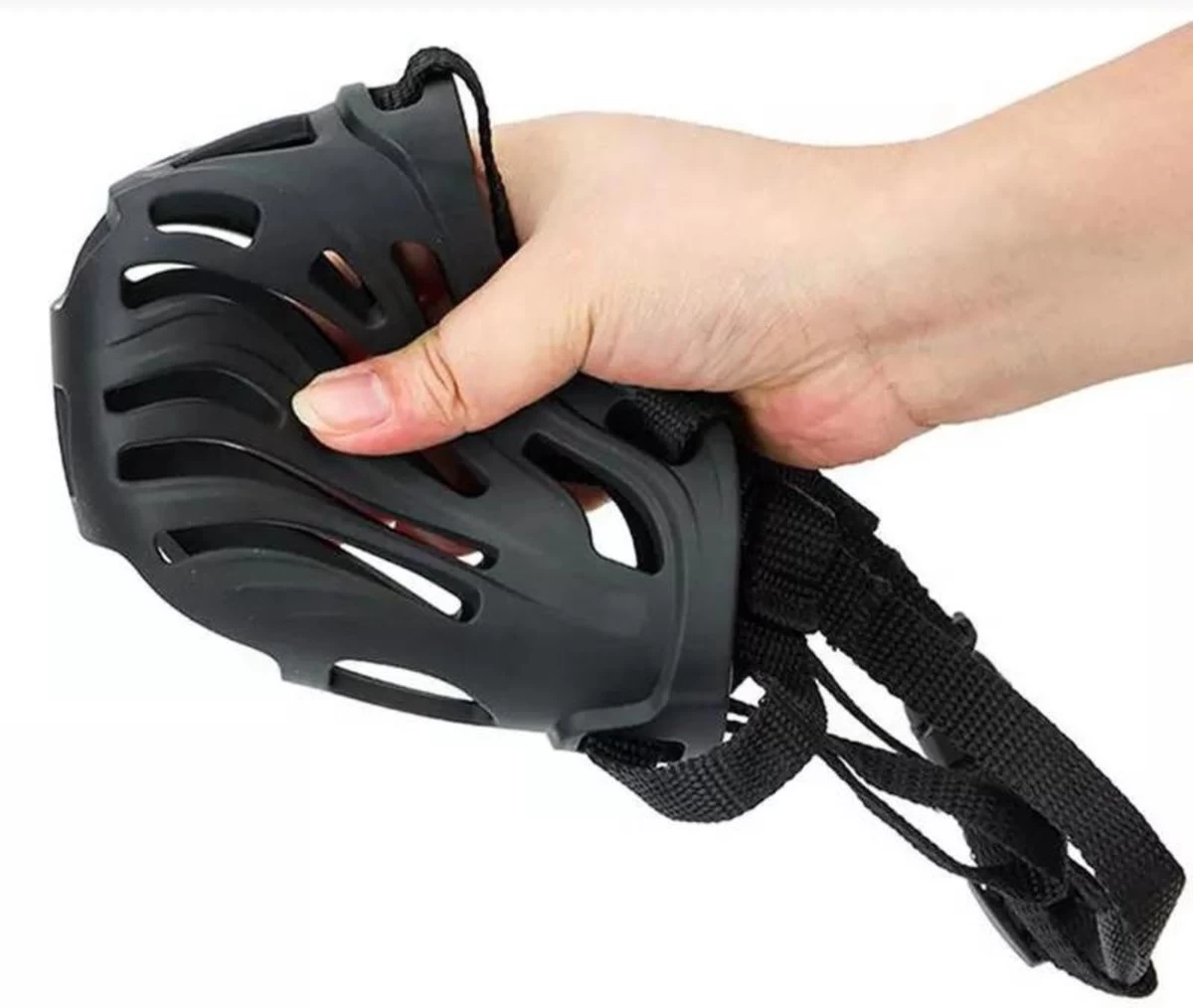 XtraSafe Muilkorf Voor Kleine Honden - Zwart - Maat 4 - Comfortabel - Afbeelding 5