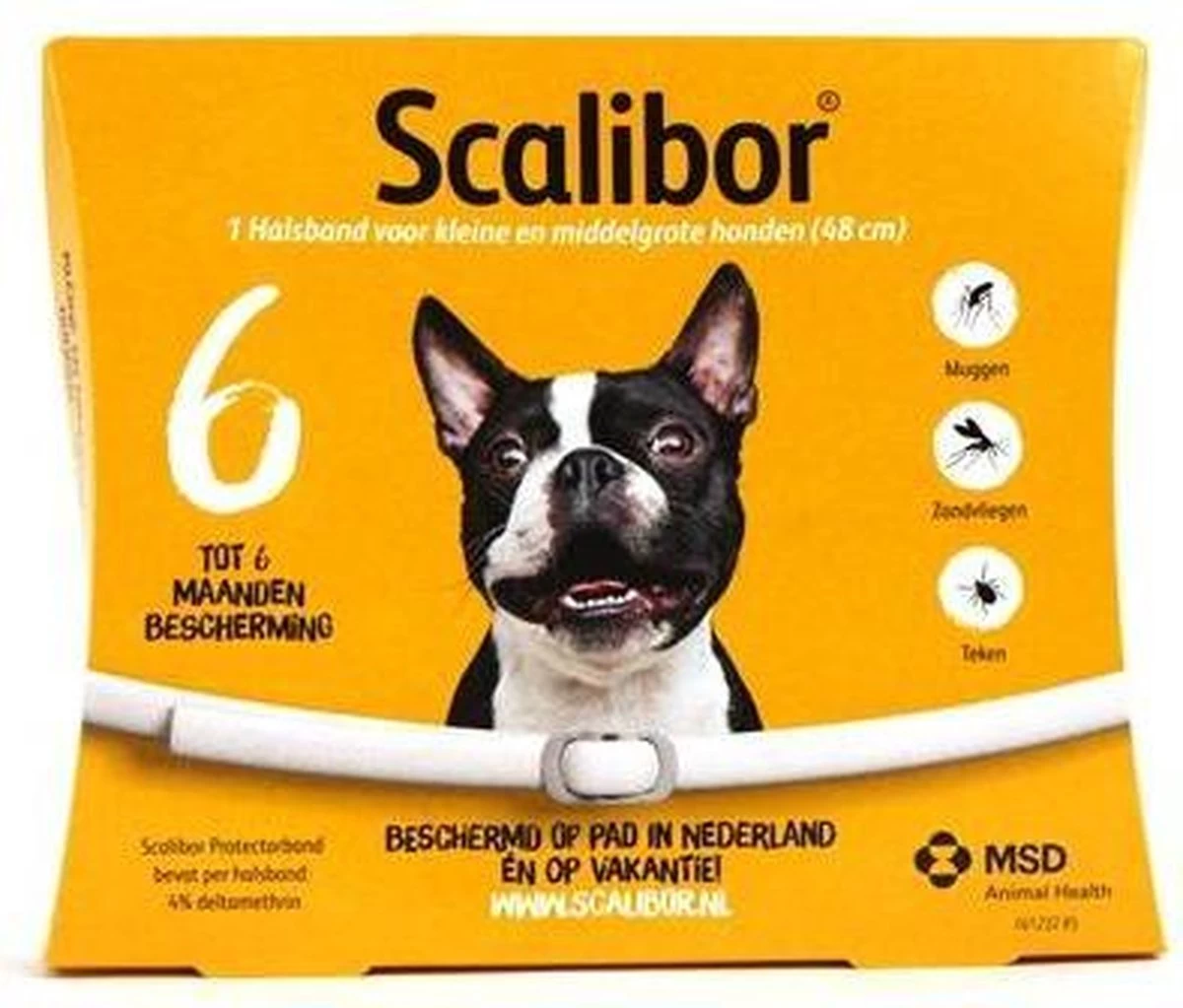 MSD Intervet Tekenband Scalibor Grote Rassen - Large (65 Cm) - Afbeelding 3
