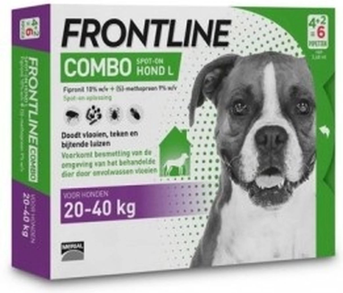 Frontline Combo - L: Van 20 Tot 40 Kg - Anti Vlooienmiddel En Tekenmiddel - Hond - 3 Pipetten - Afbeelding 17