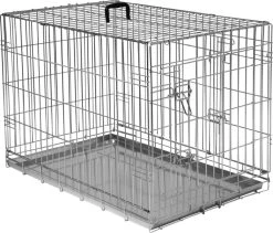 Adori Draadkooi Bench 2 Deurs De Luxe - Verzinkt - M: 92 X 57 X 64 Cm