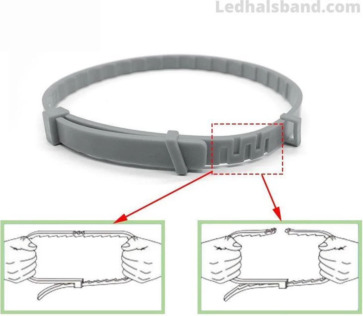 Anti Vlooien- En Teken Band | Blauw | 100% Natuurlijk | Zonder Gevaarlijke Pesticiden Als Diazinon, Imidaclopride En Flumethrine | Op Basis Van Essentiële Oliën | Houdt Teken, Vlooien En Mijten Op Afstand. - Afbeelding 3