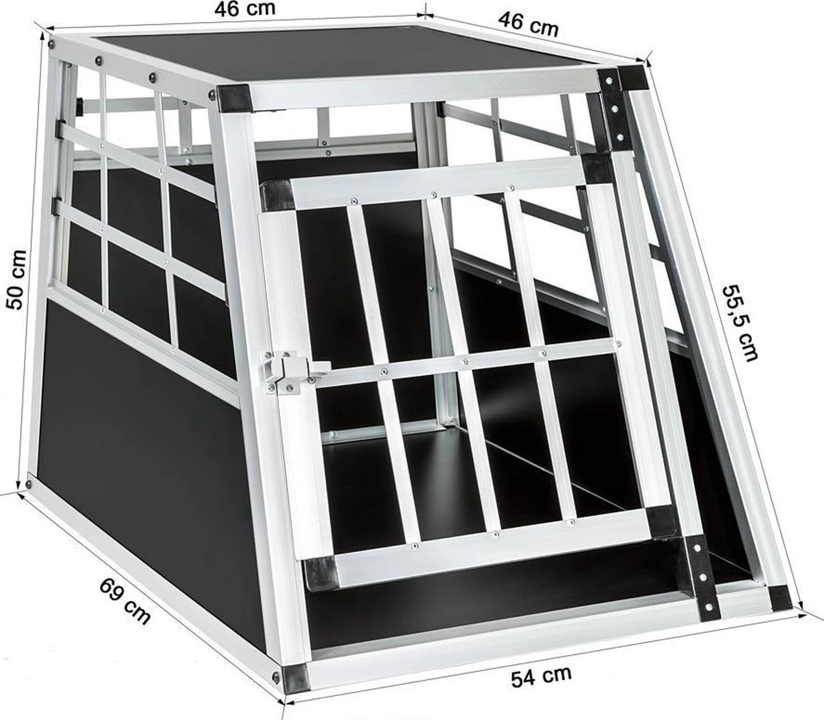 Tectake Autobench - Hondenbench - 69 X 54 X 50 Cm - Afbeelding 4