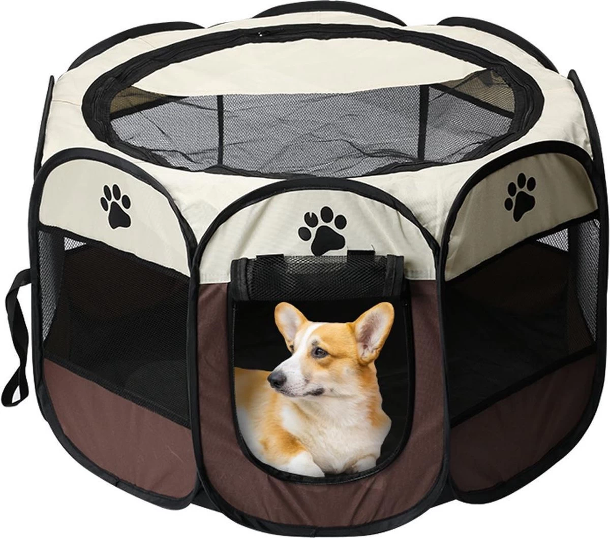 Merkloos Honden Bench - Opvouwbaar - 91 Cm - Geschikt Voor Middelgrote Honden - Afbeelding 5