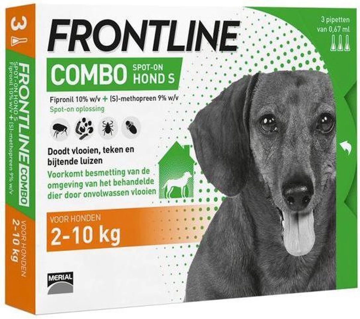 Frontline Combo - M: Van 10 Tot 20 Kg - Anti Vlooienmiddel En Tekenmiddel - Hond - 3 Pipetten - Afbeelding 9