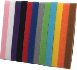 12 Puppy Of Kitten Identificatie Bandjes - 12 Kleuren - 20 Cm Per Bandje (Verstelbaar)