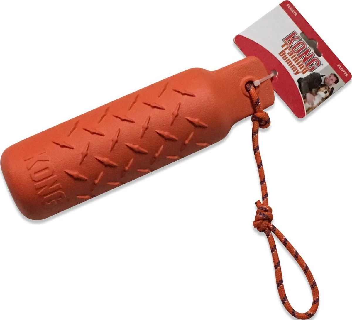 Kong Training Du Mmy XL - Kauwspeelgoed - 354 Mm X 77 Mm X 64 Mm - Oranje - Afbeelding 3