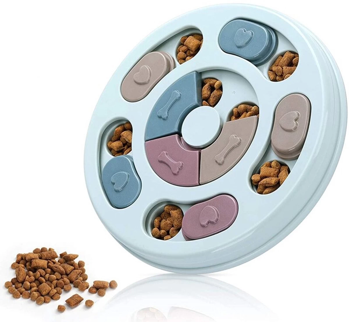 Hondenpuzzel – Hondenspeelgoed – Puppy Puzzel – Intelligentie Speelgoed – Anti Schrok Speeltje – Puppy Voerbak