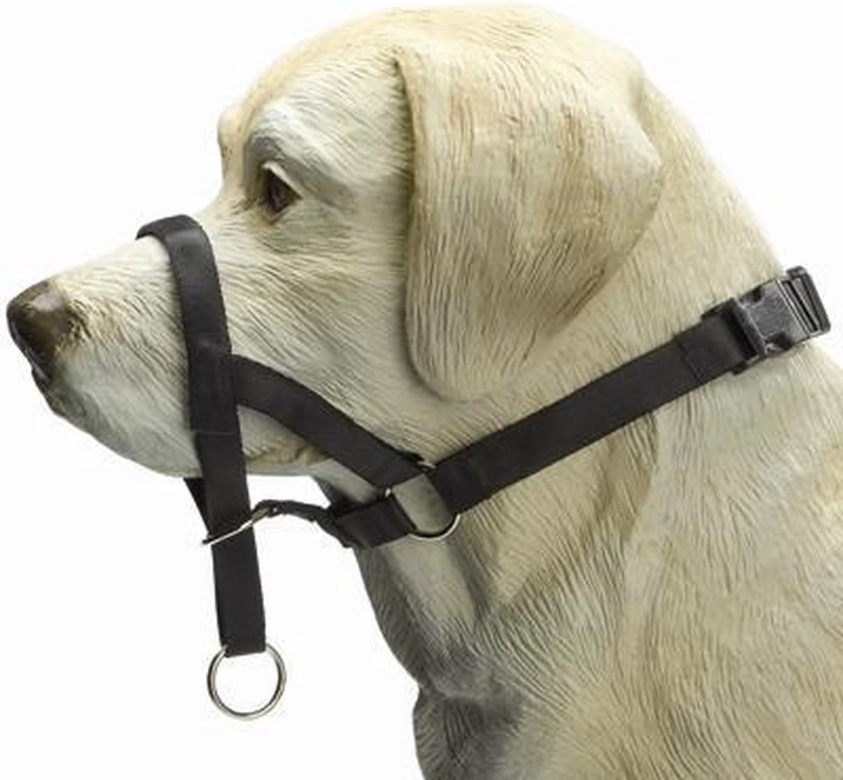 Beeztees Dog Control - Halsband Hond - Zwart - M - Afbeelding 2