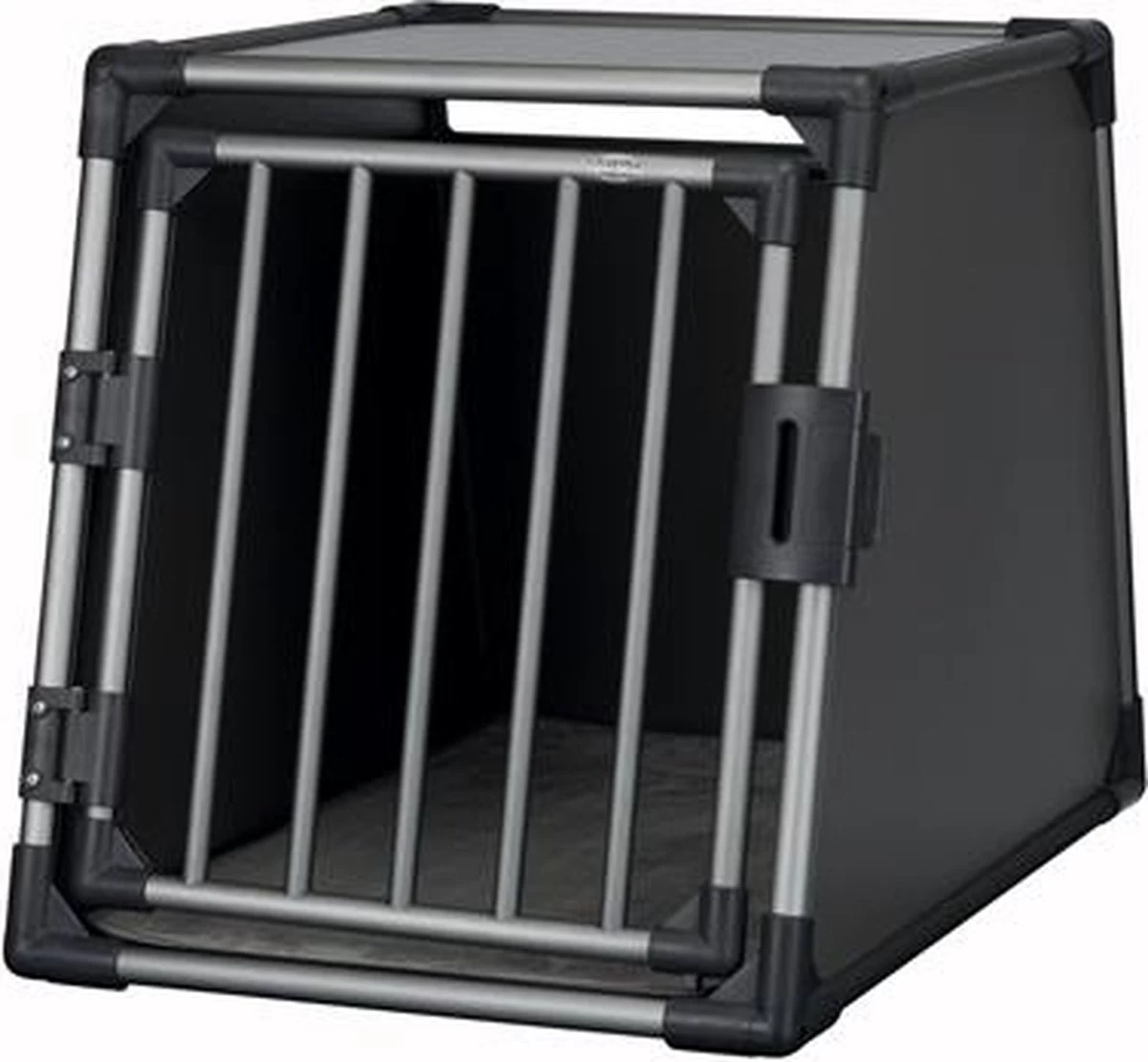Trixie Vervoersbox Aluminium Grafiet - S 61X48X56 CM - Afbeelding 3