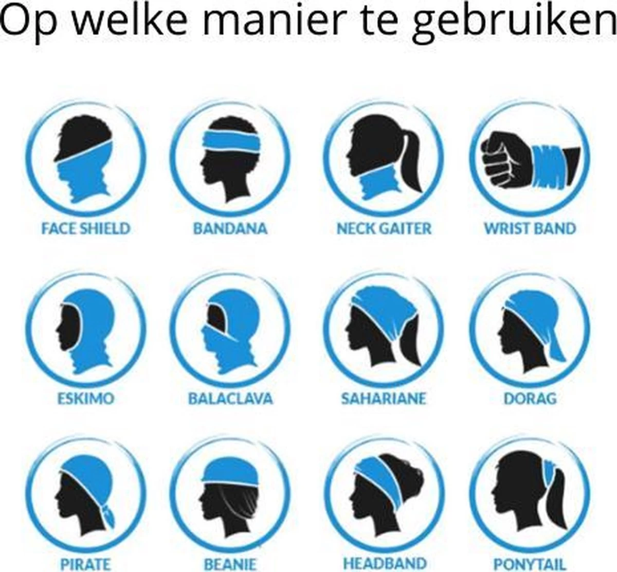 Merkloos Bandana - Roze - Unisex - Festival - Carnaval - Bandana Hond - Afbeelding 3