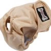 Loopsheidbroekje Hond - Beige - Maat S - Hondenbroekje - Hondenluier - Loopsheid Teef - Wasbaar