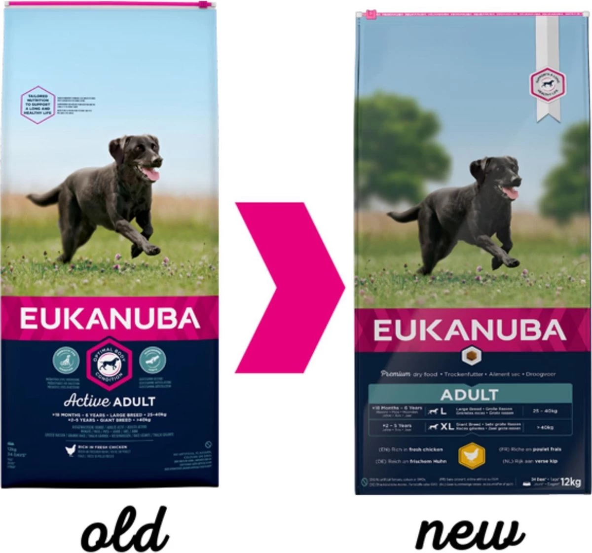 Eukanuba Dog Adult - Large Breed - Kip - Hondenvoer - 12 Kg - Afbeelding 2