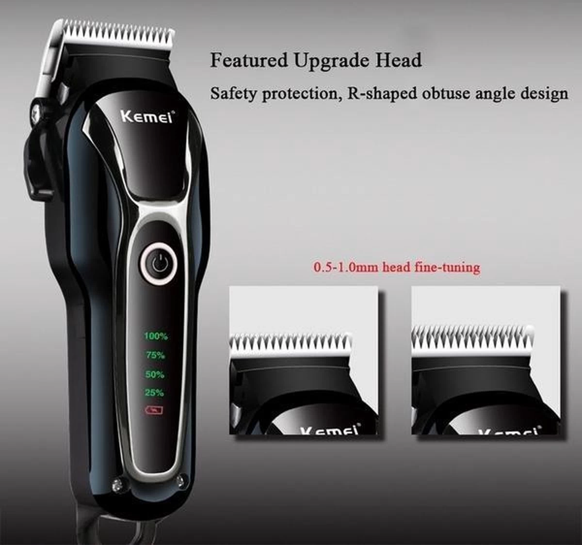 Merkloos Dierentondeuse + Haren Verwijderaar - Scheerapparaat Voor Honden En Katten - 4 Opzetstukken - Oplaadbaar - Draadloos - Stil - Verschillende Haar En Vachtlengtes - Hondentrimmer - Honden Trimmer - Honden Knippen - Haren Knippen - Afbeelding 8