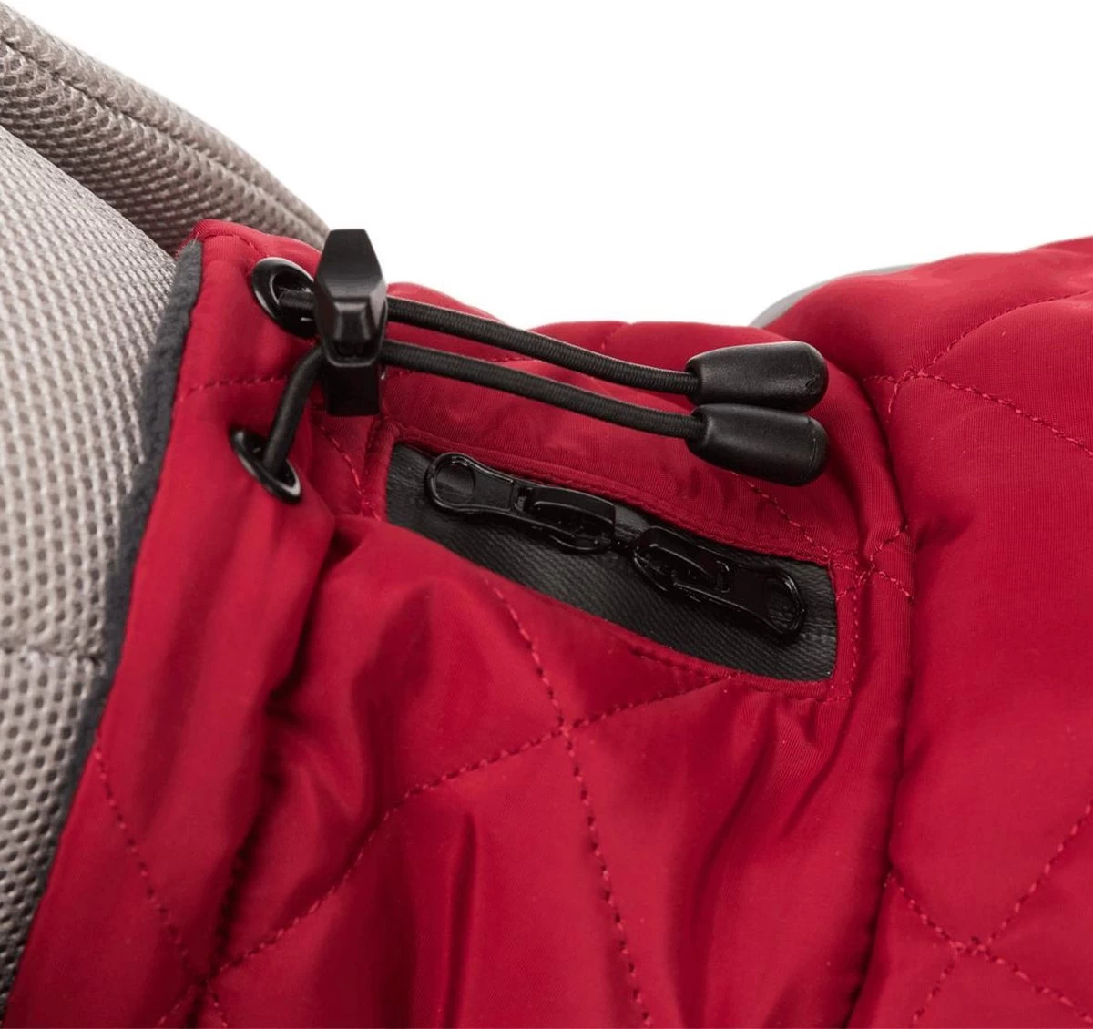 Trixie Hondenjas Minot Rood (RUG 50 CM BUIK 52-76 CM) - Afbeelding 3