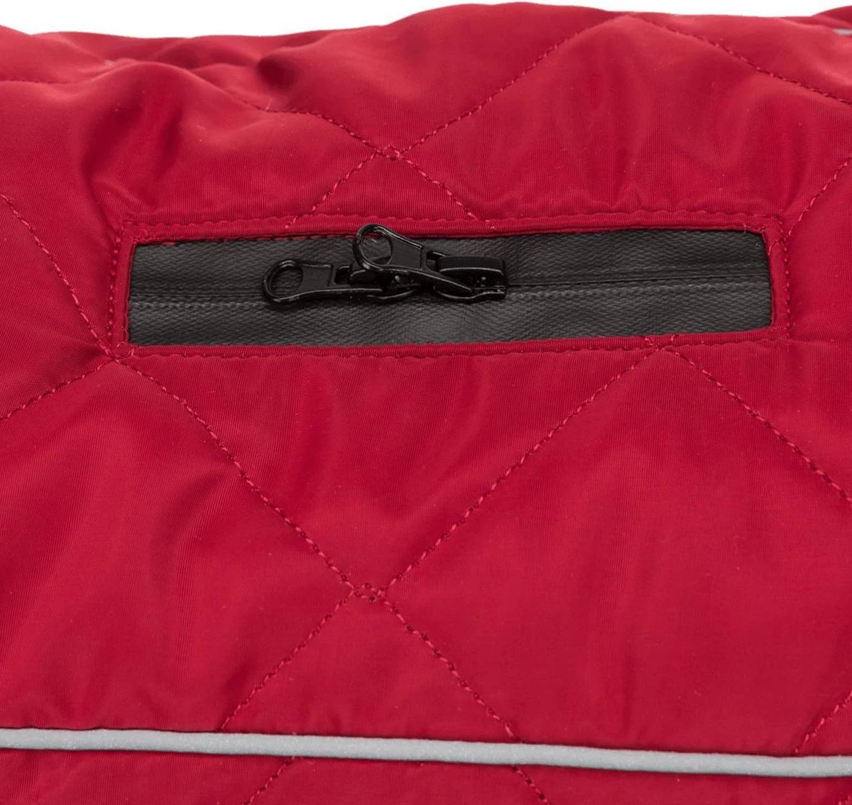 Trixie Hondenjas Minot Rood (RUG 50 CM BUIK 52-76 CM) - Afbeelding 2