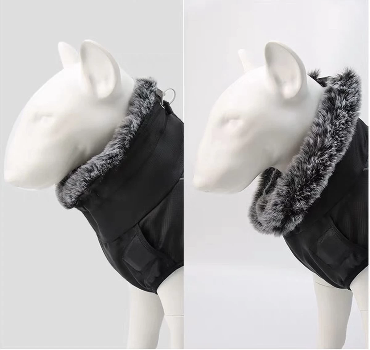 Nixnix - Honden Jas - Maat XXL - Hondenjas - Kleine Hond - Grote Hond - Waterafstotend - Gevoerd Met Rits - Warme Hondenjas - Afbeelding 3