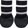 Trixie Hondensokken Anti-slip Met Rubberlaag Rondom Zwart (XS-S 2 ST)