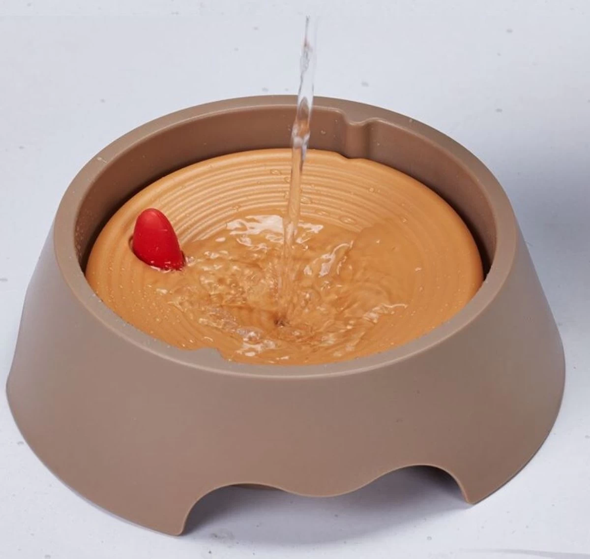 Merkloos Hondenbak - Drinkbak - Waterbak - Anti Lek - Anti Knoei - Onderweg - Anti Slobberen - Honden - Katten - Huisdieren - Zwart - Grijs - Hondenbakje - 100% Spatvrij - Afbeelding 4