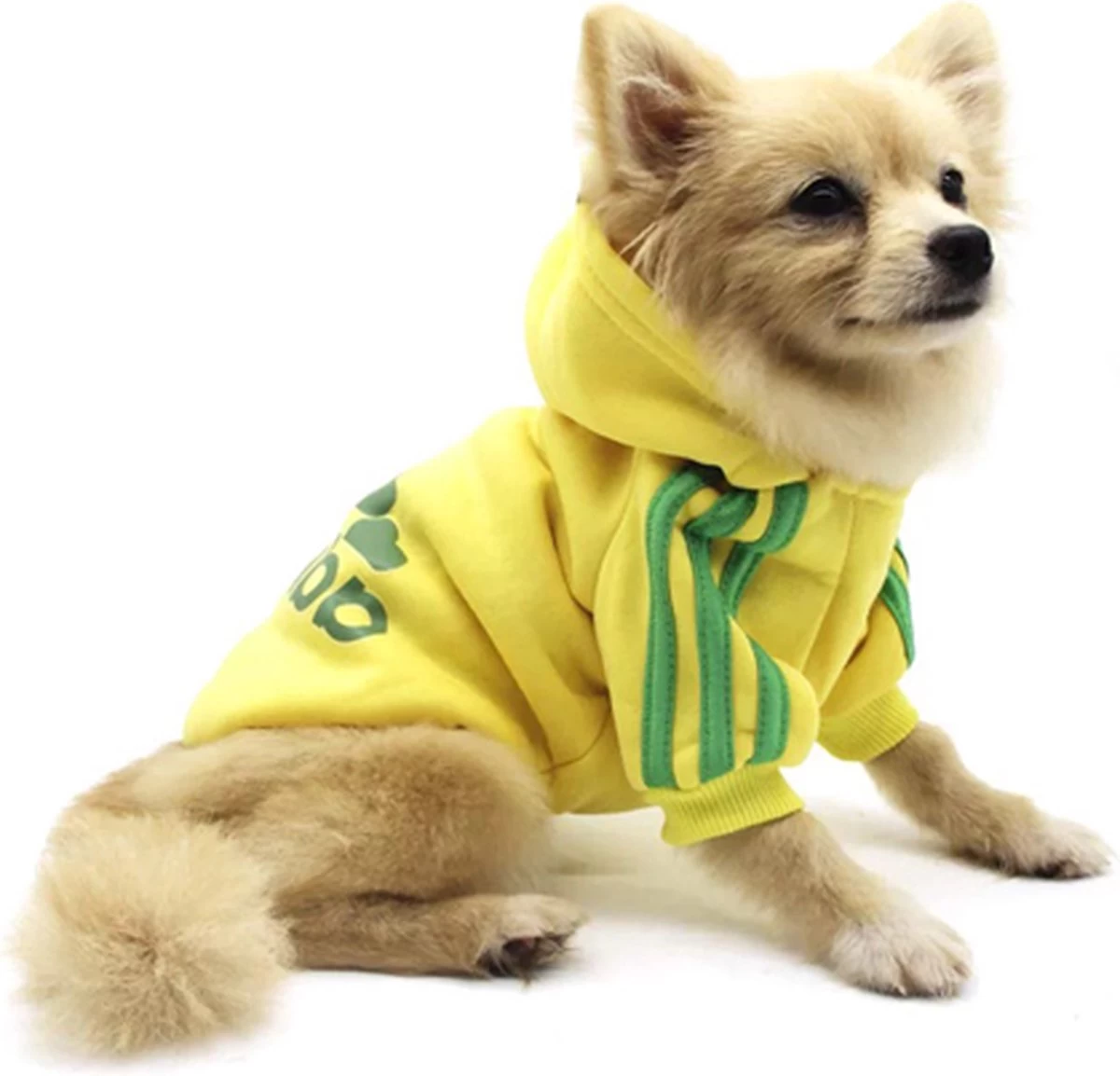 Adidog Hoodie - Hondentrui Maat XXL - Blauw - Hondenkleding - Gewicht Hond 5 Tot 7 KG - Afbeelding 5