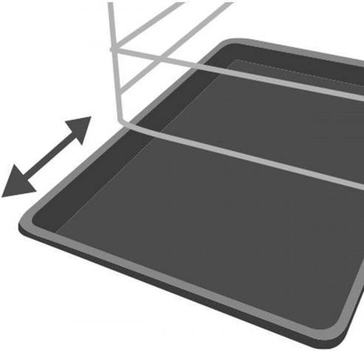 Hondenbench - Zwart - S - 61 X 46 X 51 Cm - Afbeelding 2