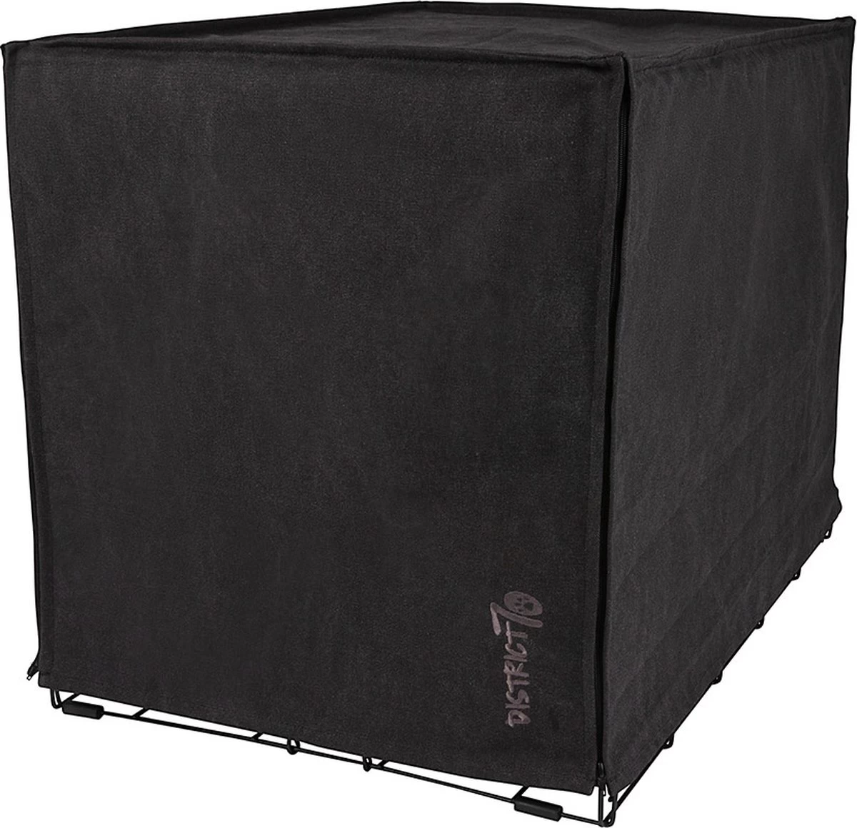 District 70 CRATE Cover - Stijlvolle Benchhoes - Canvas & Katoen - Verkrijgbaar In 5 Maten - Donkergrijs & Zand - Maat: XL - 110 X 73 X 76 Cm, Kleur: Zand - Afbeelding 9